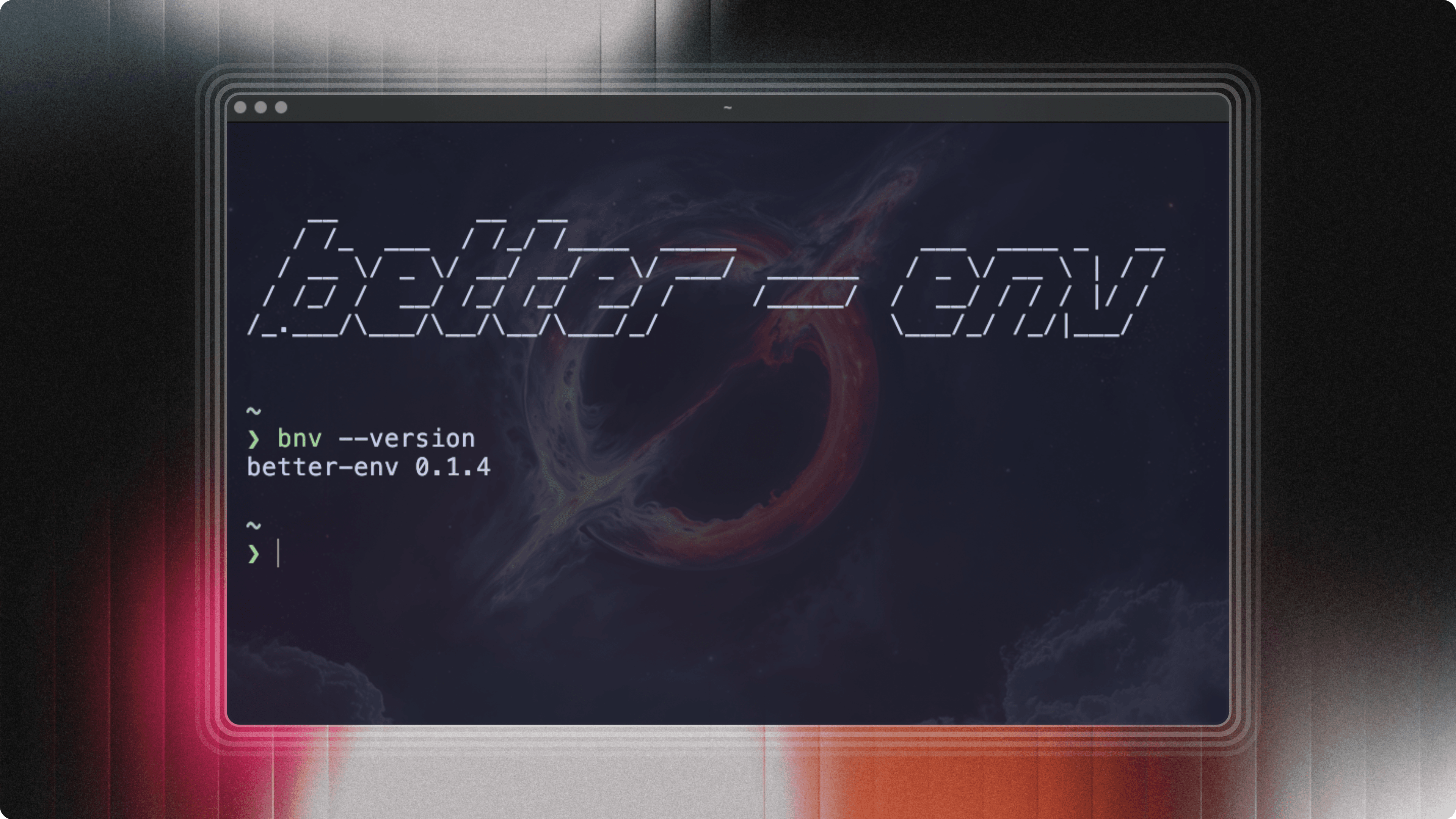 better-env banner